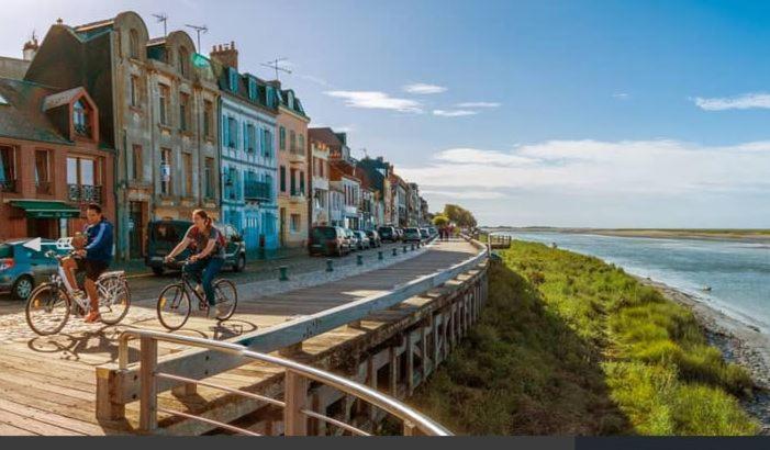 דירות Nibas Au P'Tit Bonheur Baie De Somme מראה חיצוני תמונה